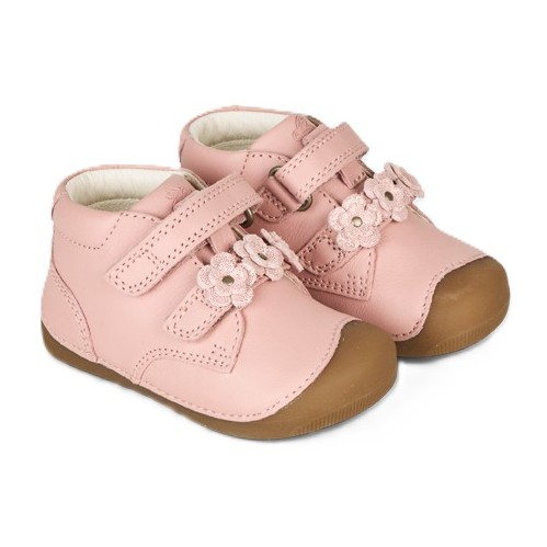 Bundgaard Petit Flower celoroční kožená obuv Vintage Rose 3130